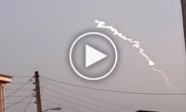 آزمایش موشکی ایران؛عکس و فیلم